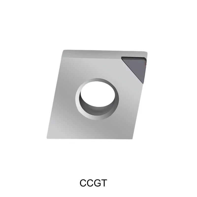 

PCD CCGT09 CCGT0602 CCGT1204 Insert Turning Tool High Hardness Diamond Cutter for Copper Aluminum to Achieve Mirror Effect