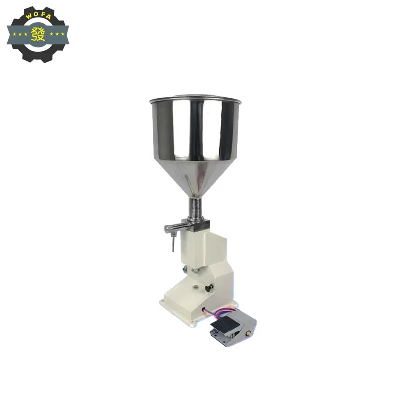 Quantitative Pneumatic Paste Liquid Filling Machine for Filling Honey Sauce Toothpaste Face Cream