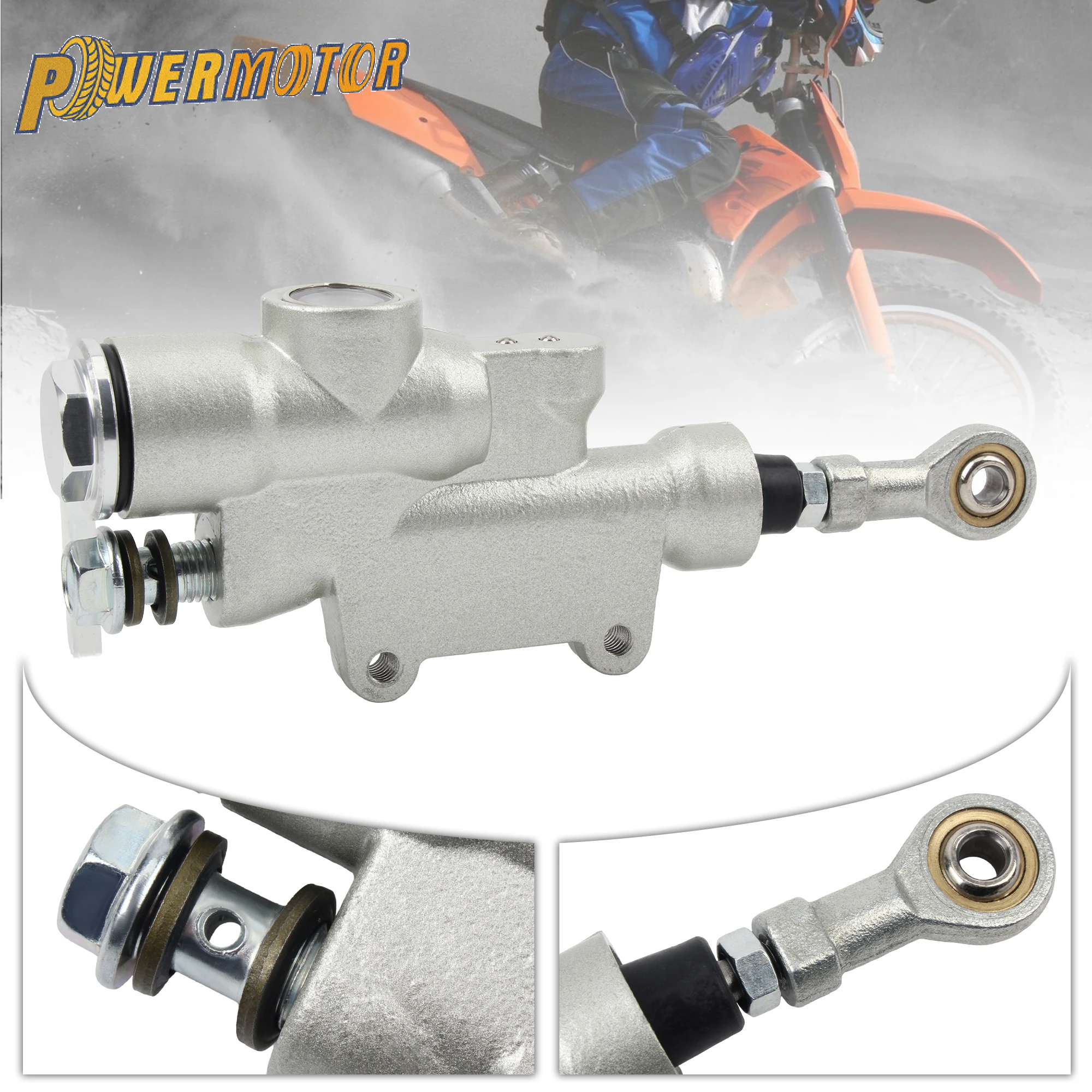 For KTM HUSQVARNA EXC XCW SX TC FE Pit Dirt Bike Rear Brake Front Pump Motorcycle Rear Hydraulic Brake Master Cylinder Pump