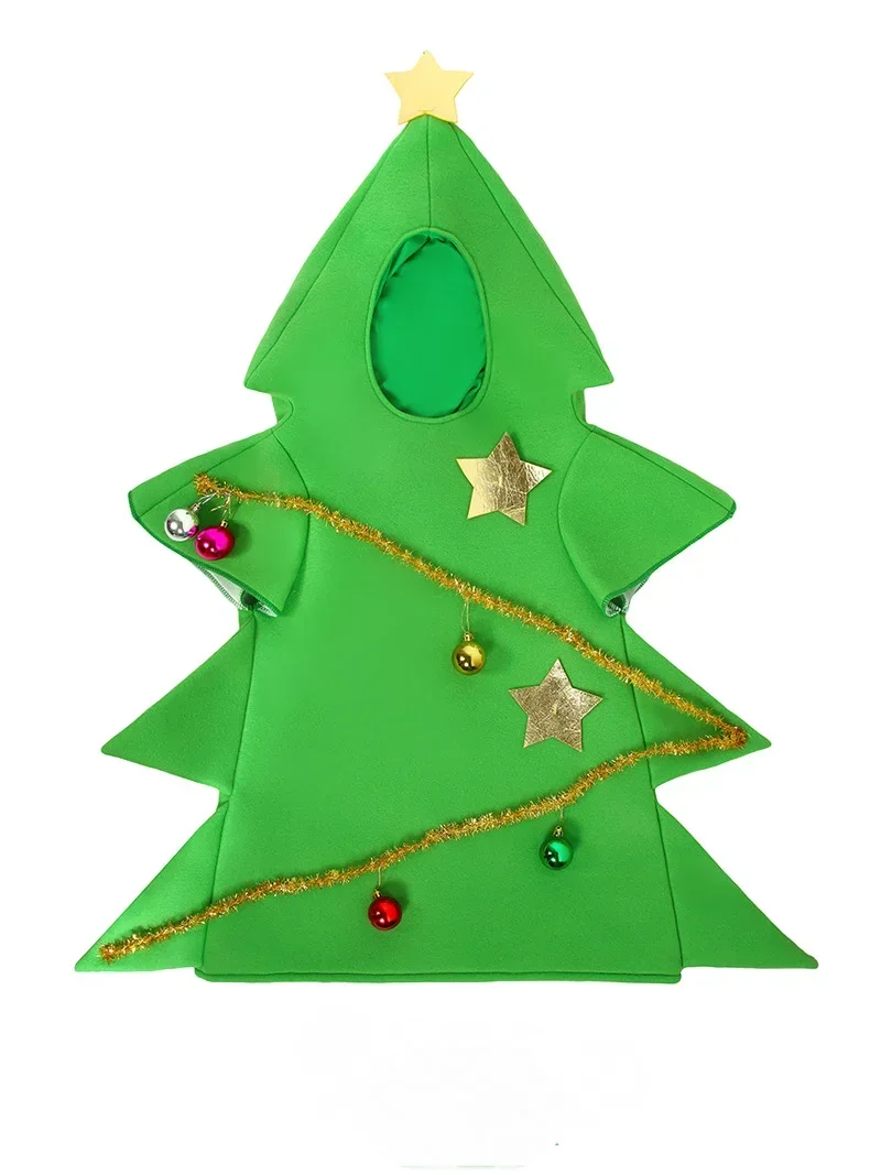 Boys Girls Christmas Children Christmas Tree Costume Stage Performance Xmas New Year Carnival Party Cosplay Costume Gifts