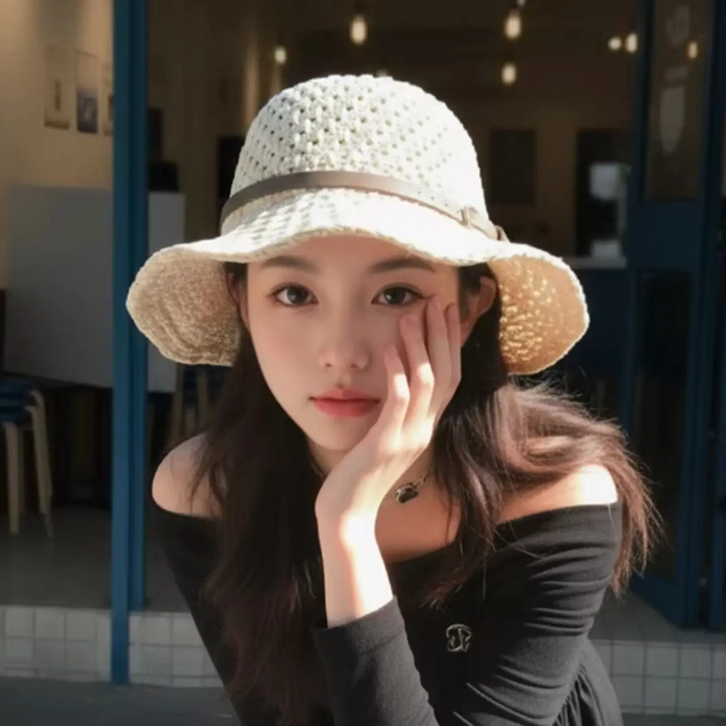 nuovo-cappello-parasole-da-donna-cappello-da-pescatore-di-alta-qualita-con-visiera-scavata-pieghevole-ideale-per-vacanze-al-mare