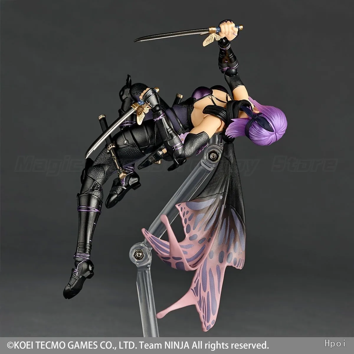 【البيع المسبق】لعبة شخصية أصلية من KAIYODO Revoltech Ninja Gaiden Ayane هدية