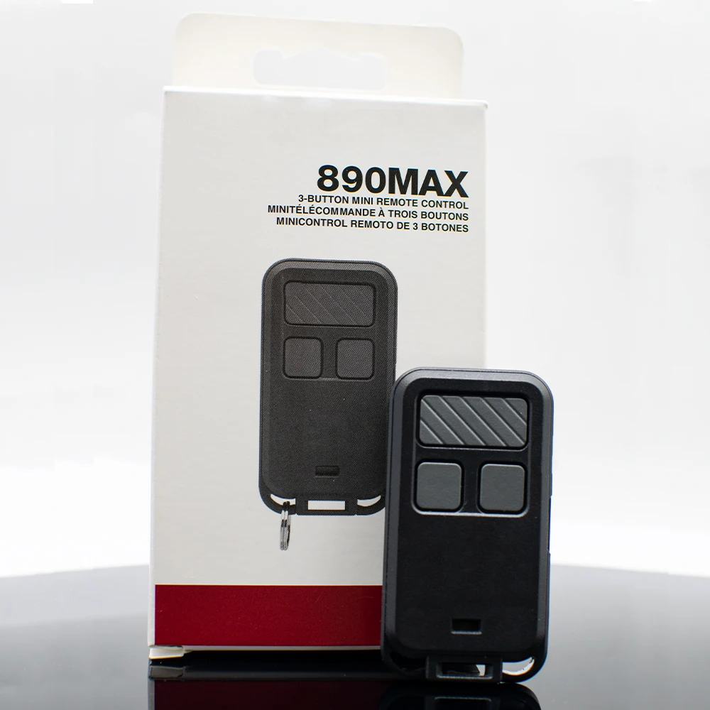 

890MAX Universal for 370LM 371LM 372LM 373LM 893LM 971LM 953ESTD 81LM 82LM 83LM 850CB Garage Door Opener Remote Control 3 Button
