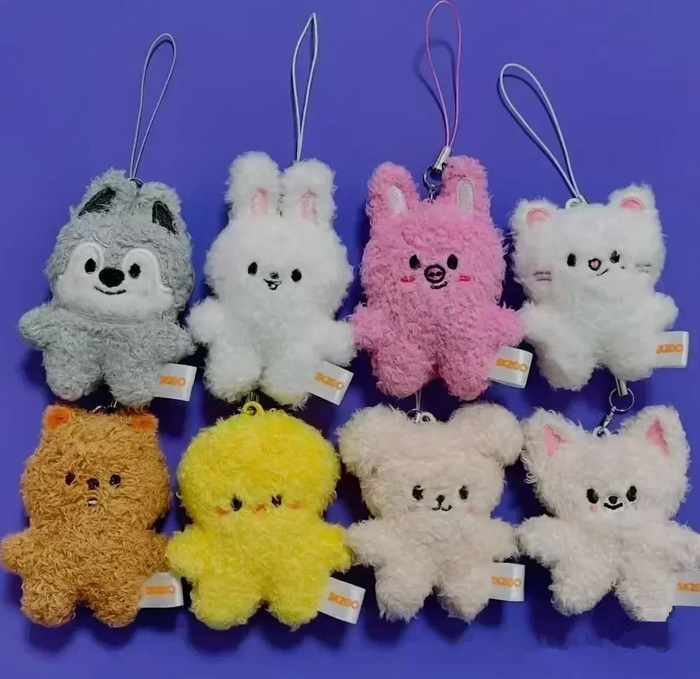

Korean boy idol Felix Hyunjin Jisung Chan Chan Seungmin new style cute cartoon pendant toy keychain Fans collection gifts