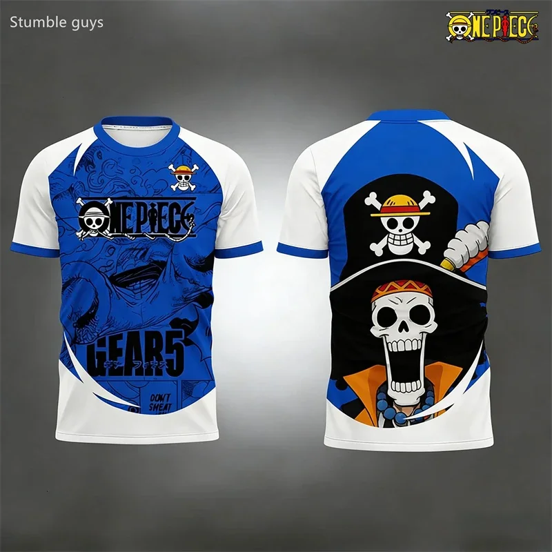 Sommer Kinder Einteiler T-Shirt Jinbe Warrior Print Lässige Jungenkleidung Mädchen Kurzarm Herren Trikot Outdoor