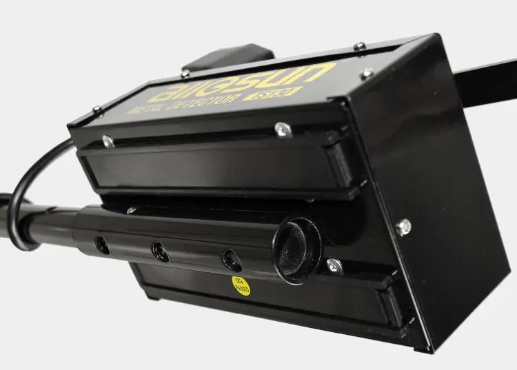 ALLOSUN كاشف المعادن تحت الأرض حفار الذهب، 11.5 بوصة مقاوم للماء البحث لفائف الكنز هنتر الذهب/العملة المعدنية