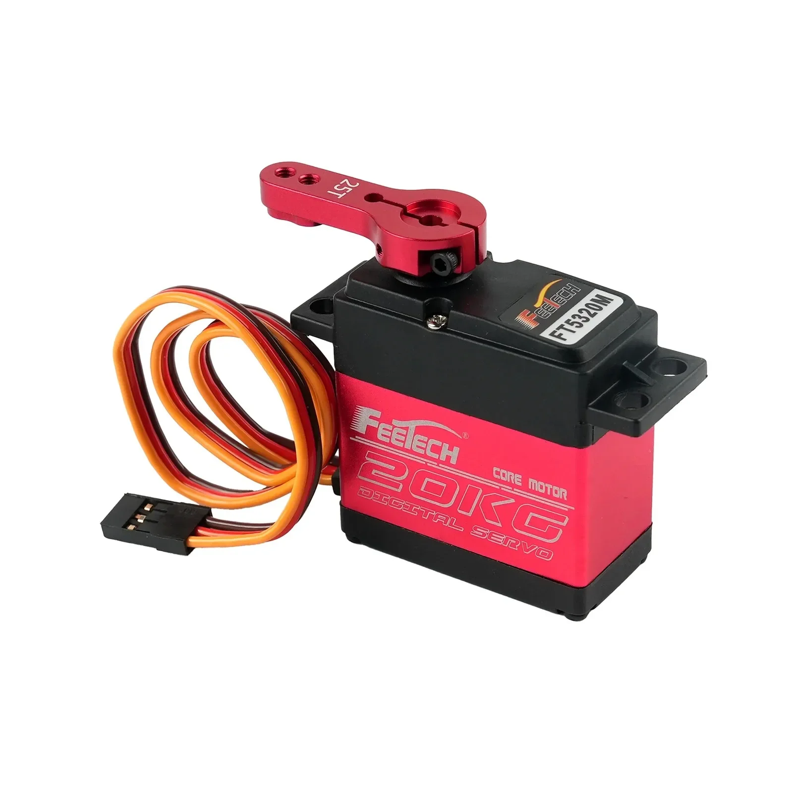 Servo numérique étanche à couple élevé FT5320M, 20KG, avec engrenage métallique, pour voitures RC, échelle 1/10 1/8, Buggy sur chenilles et modèles d'avion