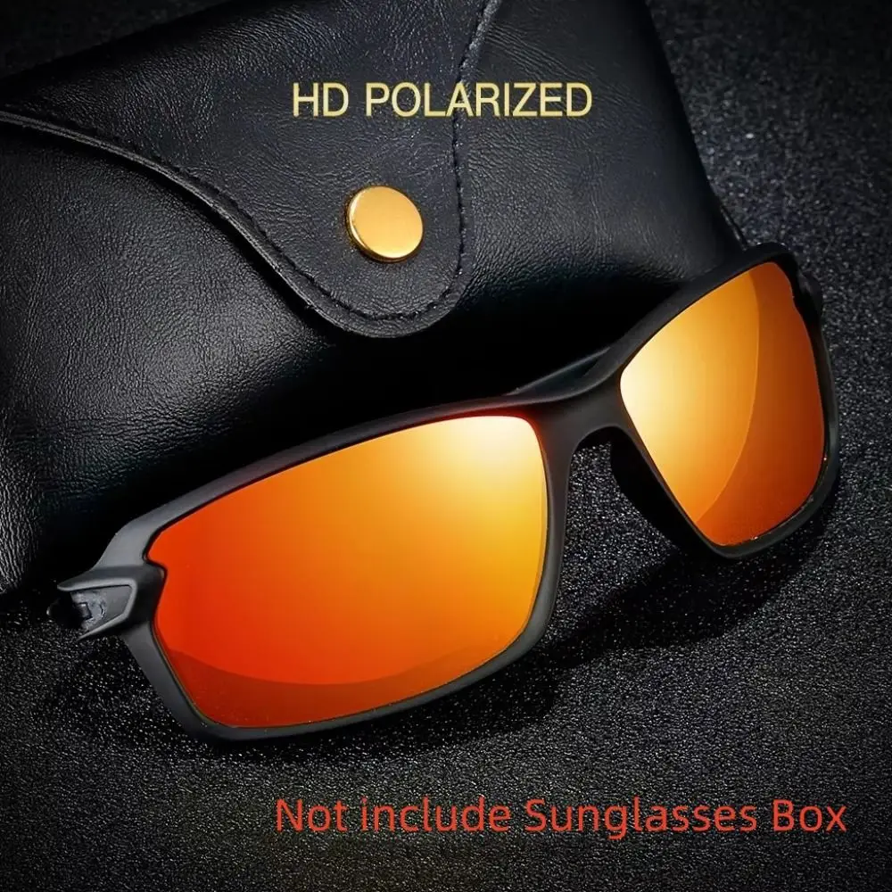 

Square Frame Cycling Polarized Sunglasses Fashion Mirror Anti-glare Fishing Sunglasses Eyewear Lightweight