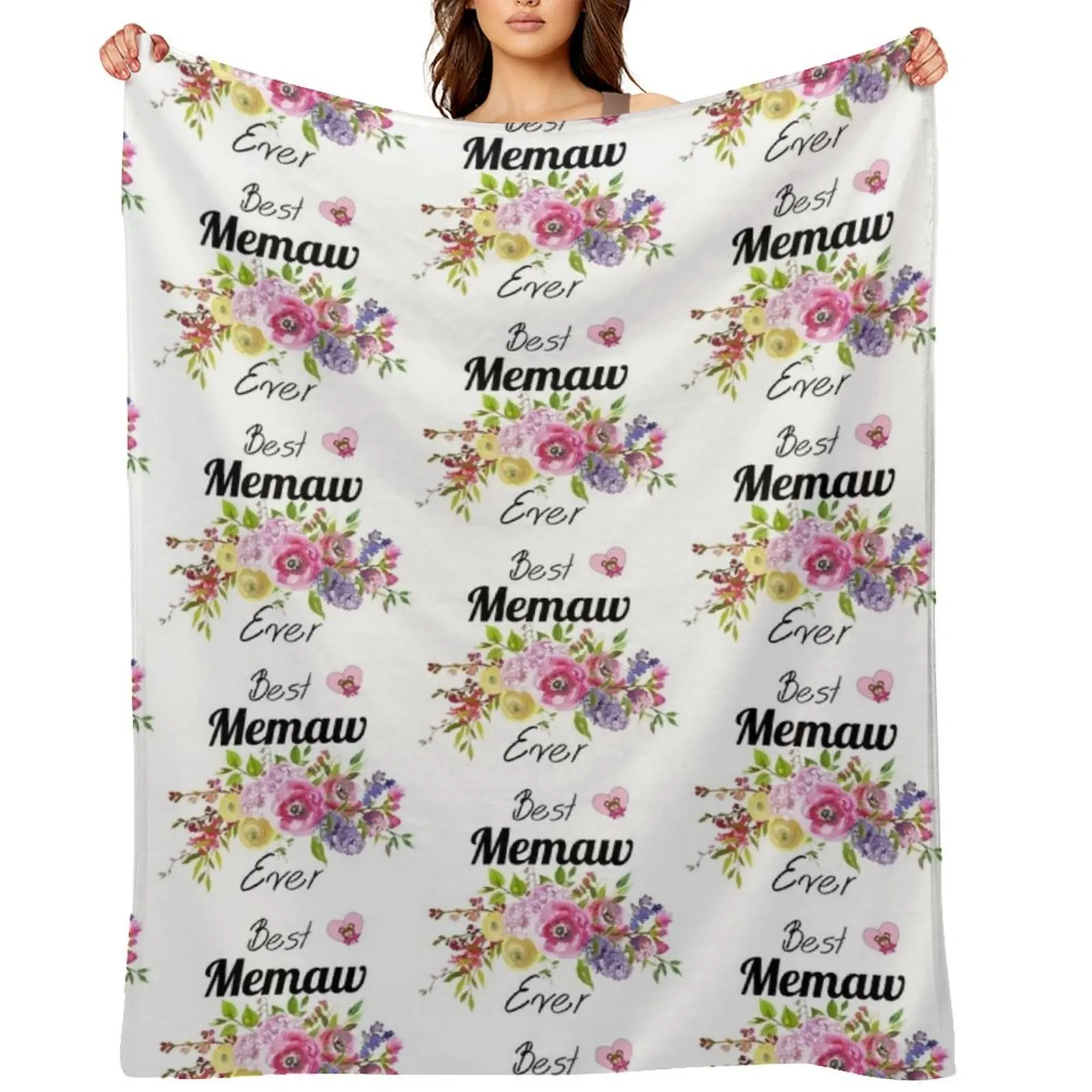 

Memaw Gifts - Memaw Mothers Day Birthday for Mother's Day Ide Throw Blanket Retros sofa bed Giant Sofa Decoratives Blankets