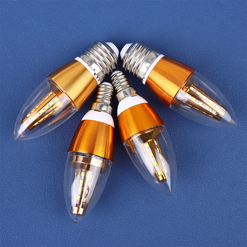 Hot!E14 E27 LED Retro Candle Bulb Light 220v Energy Saving Lamp 5W 7W Spotlight Bombilla Lampara Chandelier For Home Decor