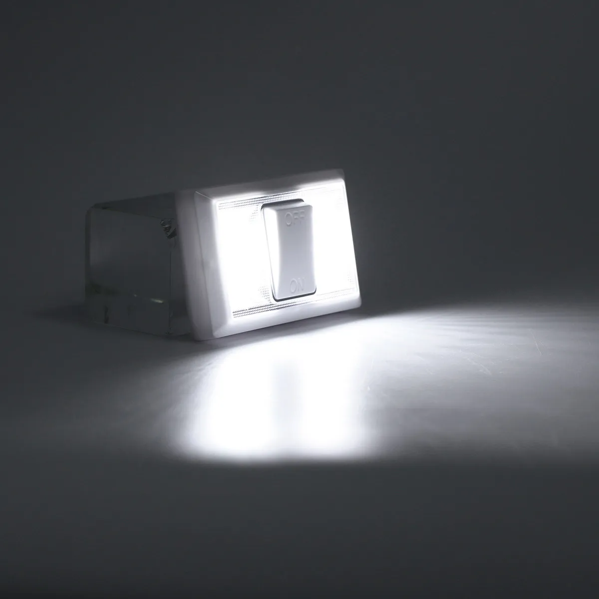 4Pcs Battery Powered Wall Light Emergency Mode Magnetical Wardrobe Lamp Night Use Lighting Tool for Home Battery Mode Wall Light