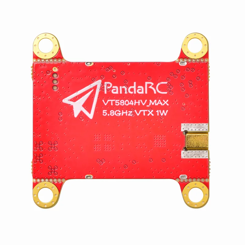 PandaRC VT5804HV MAX 5.8G 40CH 1000mW VTX Ingebouwde Microfoon 6-36V 30X30mm voor RC Vliegtuig FPV Lange Afstand Drones