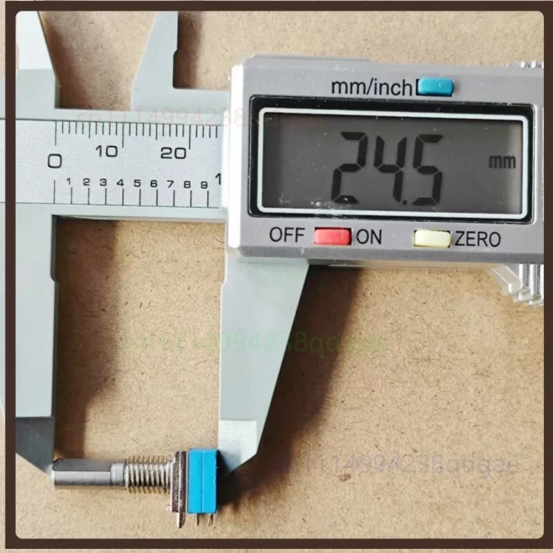 1PCS Walkie Talkie Rotary Potentiometer Dual Row 6Pin 16 Positions 15 Clicks Channel Tuning Potentiometer 18MM Shaft