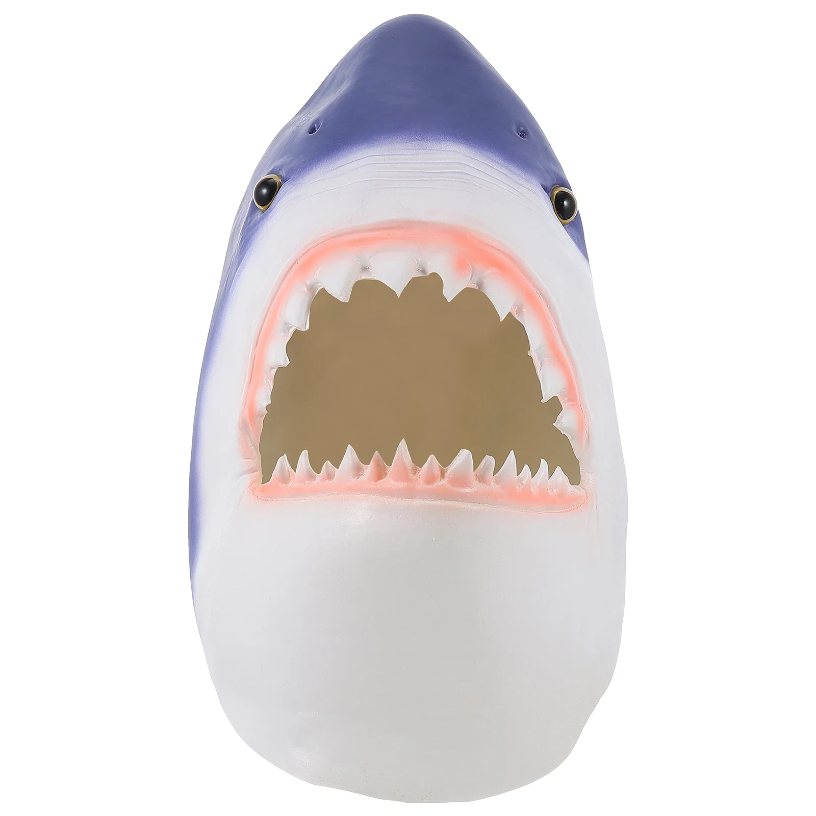 Shark Headgear Full Performance Props Decorative Halloween Mask Emulsion Cosplay Headwear Costumes