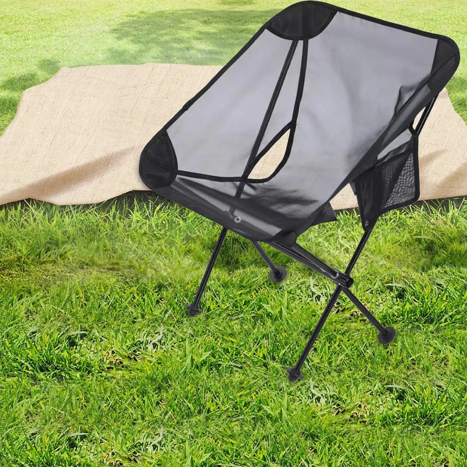 Folding Camping Chair Folding Chair for Outdoor Backyard Collapsible Park Campings Accessory Beach Chair Camping Picnic Chair