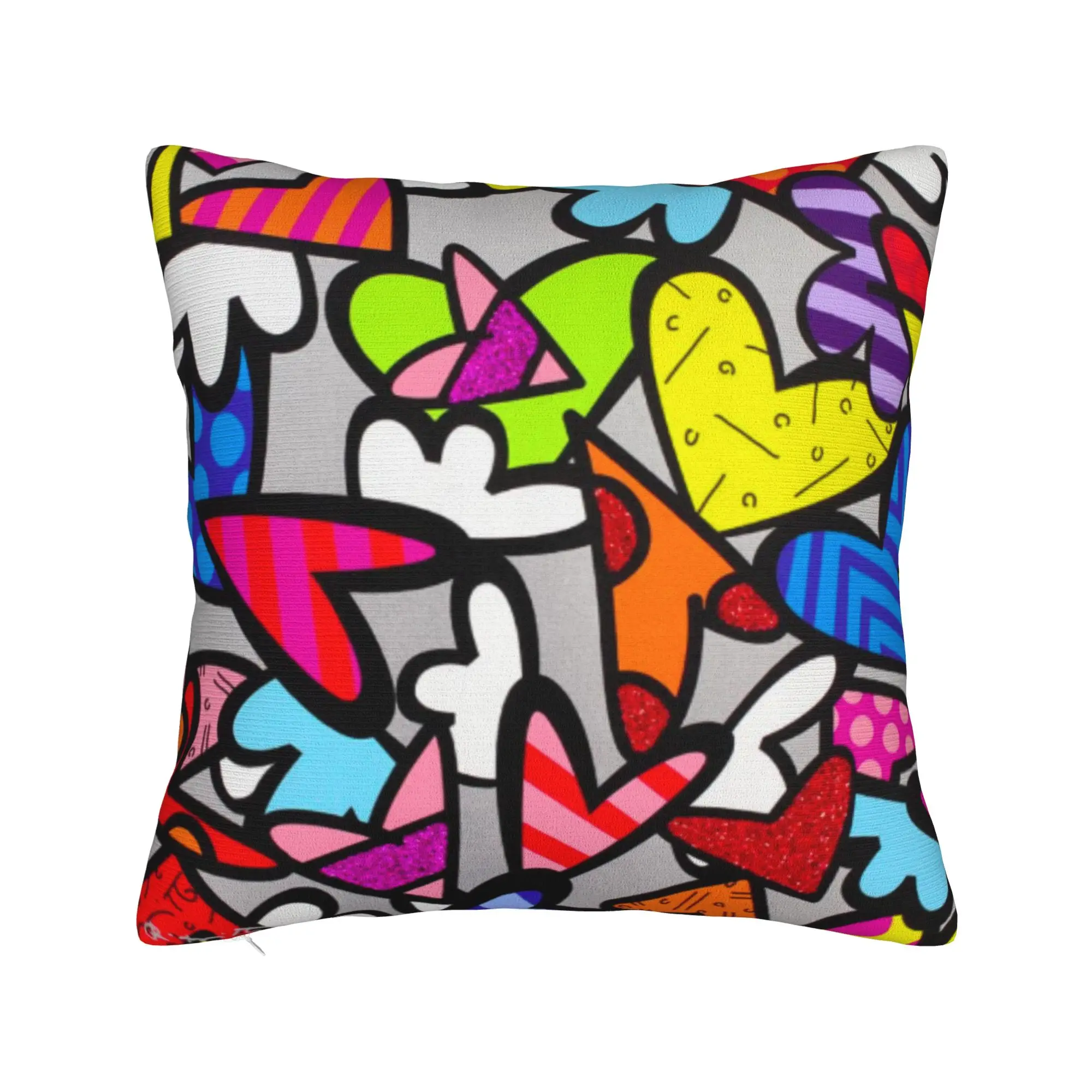 B-BrittoES Pillow Cover  Comfy Cushion Cover Fashion Pillow Case For Sofa Car Home Decor