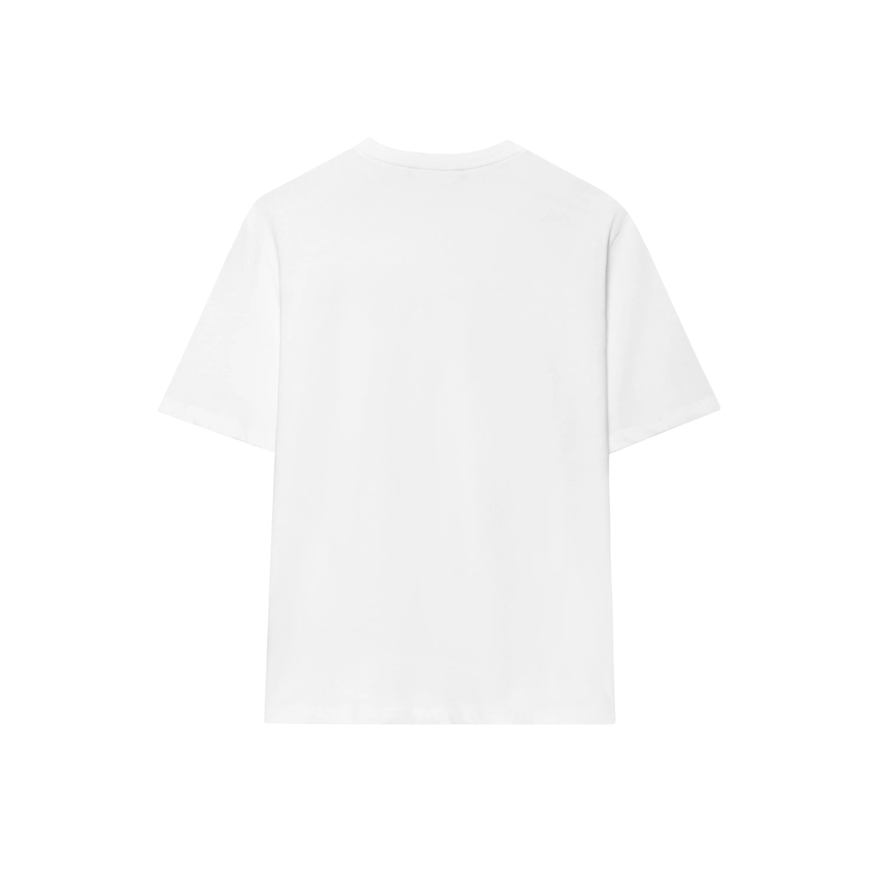 Stereoscopic Flower White Short Sleeve T-shirt for Women 2026 Summer New American Style O-neck Tops Casual Slim Simple Tees
