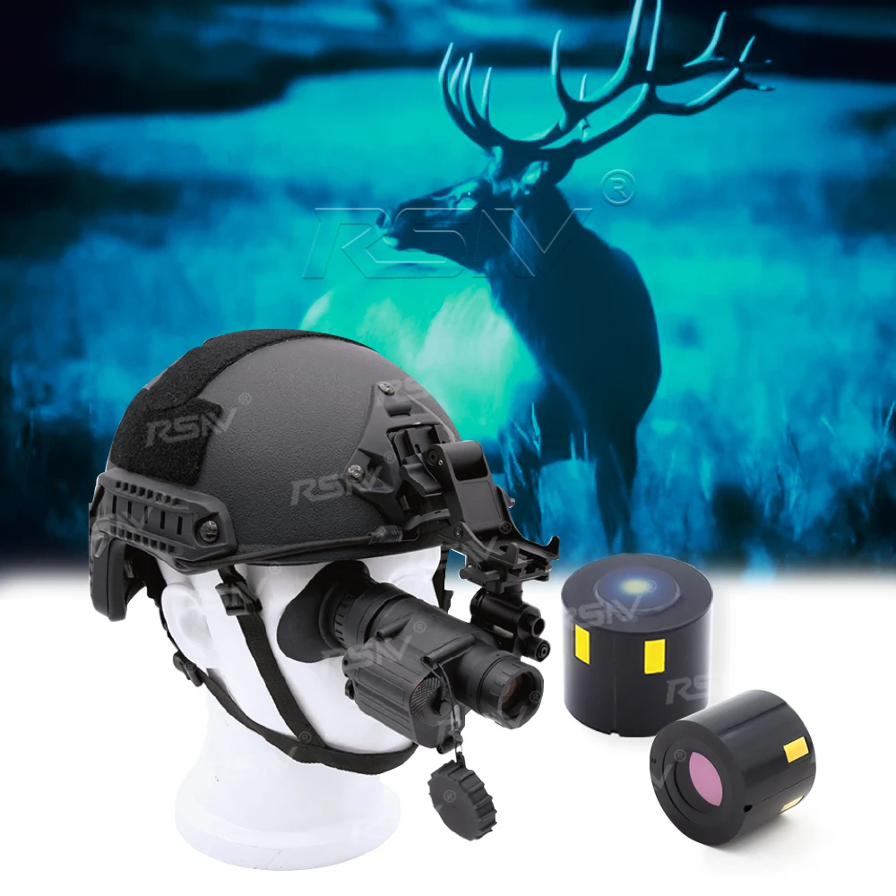 

RSNV Night Vision Devices Gen2+ FOM1600+ White Phosphor Image Intensifier Tube Night Vision Monocular