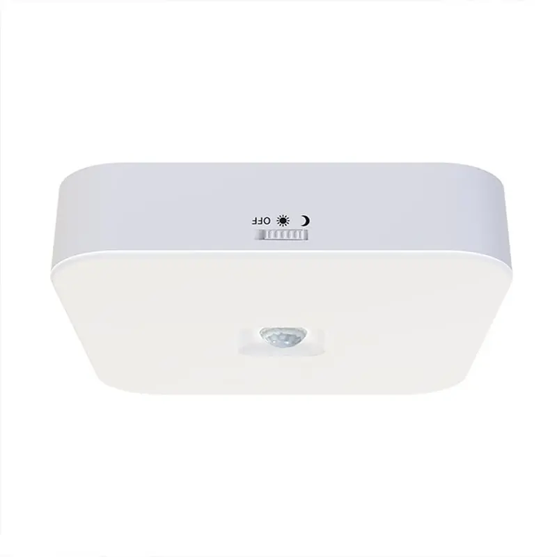 

A99E-Wireless LED For Closet Light With Auto-On/Off, Motion Sensor Ceiling Light 100° Detection, For Closet Pantry Laundry