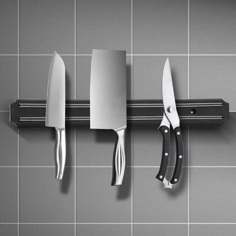 

Magnetic Knife Strip Holder Stand Stainless Steel Kitchen Knife Bar Wall Mounted Knife Stand Storage Racks Kitchen Accessories