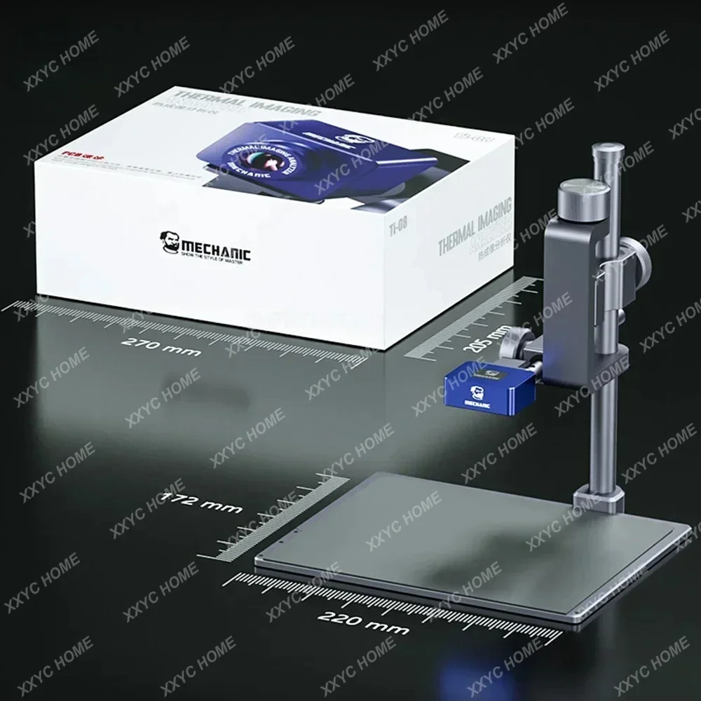 

MECHANIC TI-08 3D Thermal Imager Camera PCB Analyzer Mobile Phone Motherboard Fault Detection Diagnosis Infrared Imaging Camera
