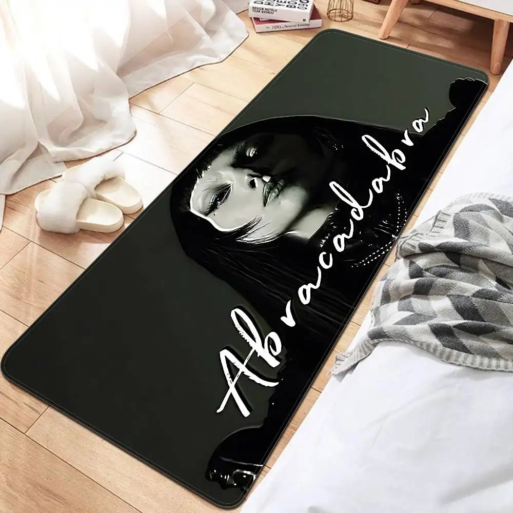 Classic Singer L-Lady G-Gaga Room Mats Anti-slip Absorb Water Long Strip Cushion Bedroon Mat Household Carpets