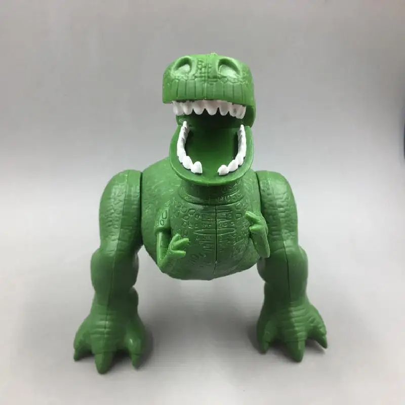 Disney Toy Story 4 Rex The Green Dinosaur Pvc Action Figures Model Dolls Legs Can Move Collection Toys For Children Gifts 22cm image 3
