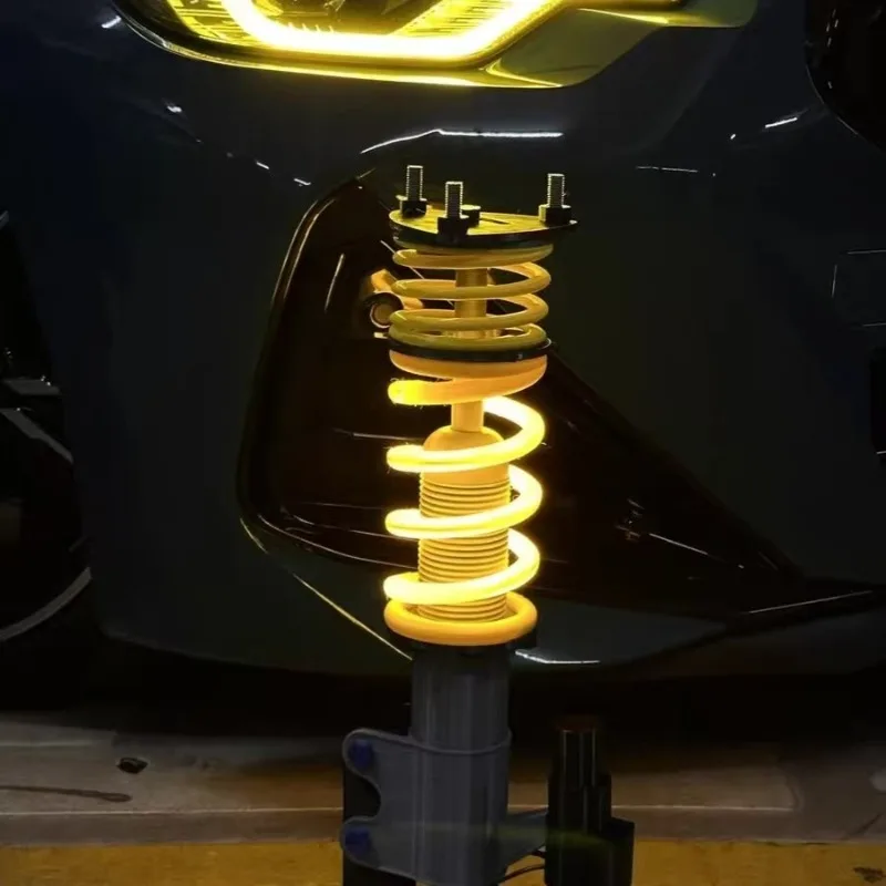 In Stock Original Shock Absorbing  Spring Night Light Car Ambient Light Car Decoration Creative Personalized Light Boy Gift