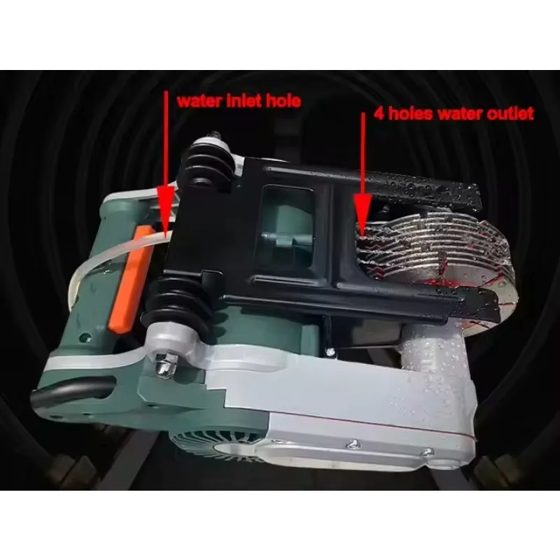 Máquina ranuradora de hormigón, ingeniería de hormigón, automática, sin polvo y alineación láser, ranuradora de pared, ranuradora de hormigón