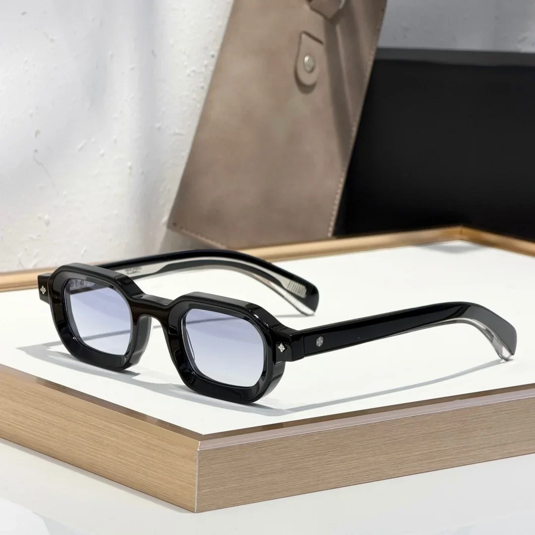 ST LA VEGA 44-26 Top Quality Mens Sunglasses For Women Retro Trend Luxury Acetate Titanium UV400 Designer Sunglasses Frame