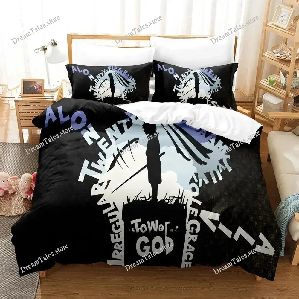

Tower of God Bedding Set Single Twin Full Queen King Size Bed Set Adult Kid Bedroom Duvet Cover Sets 3d Print Anime Luxury Gift3