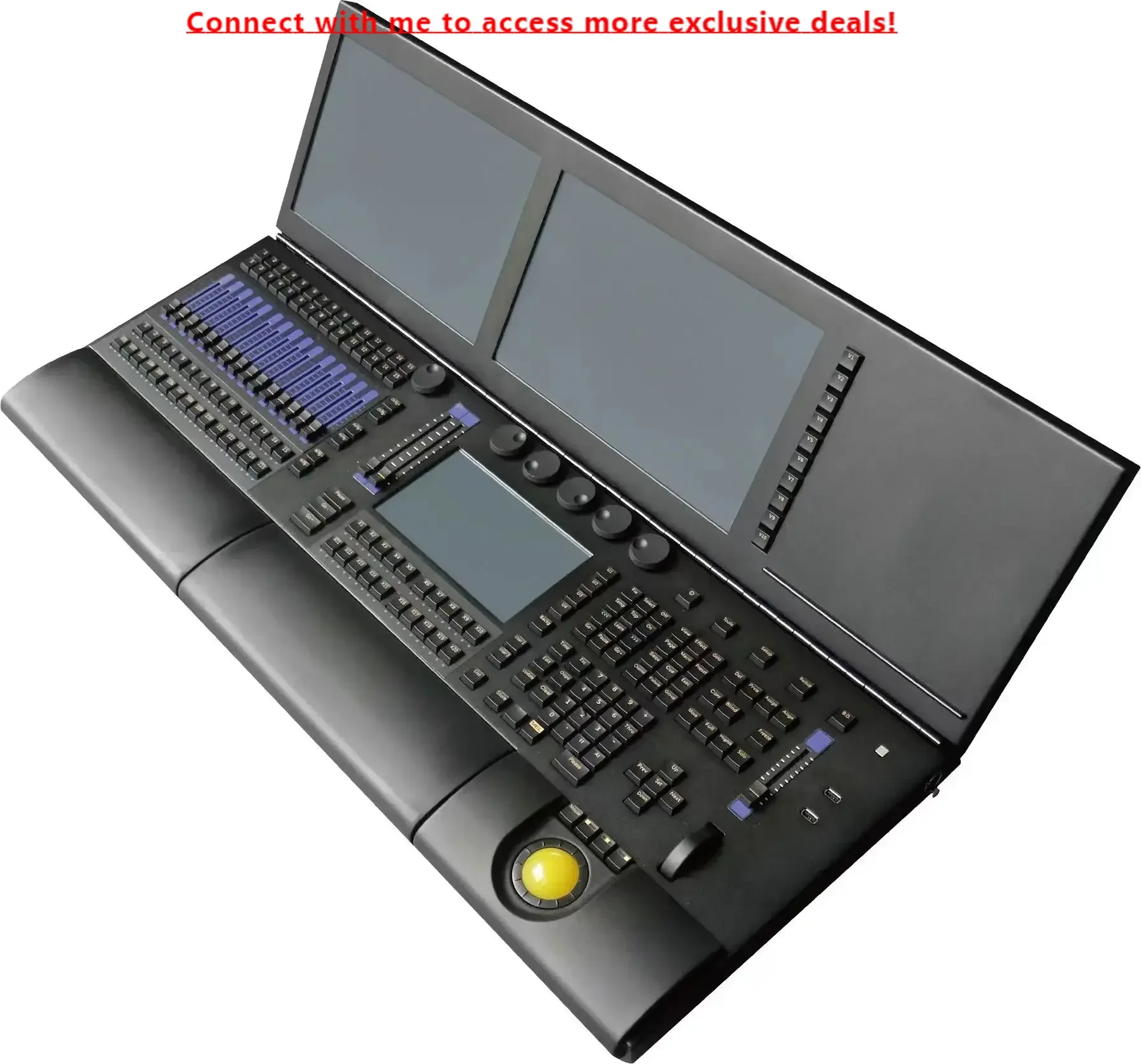 

Good Quality LED Stage Light W2 Lighting Console Grand W2 DMX512 Controller With Linux System For Party Disco Wedding Show