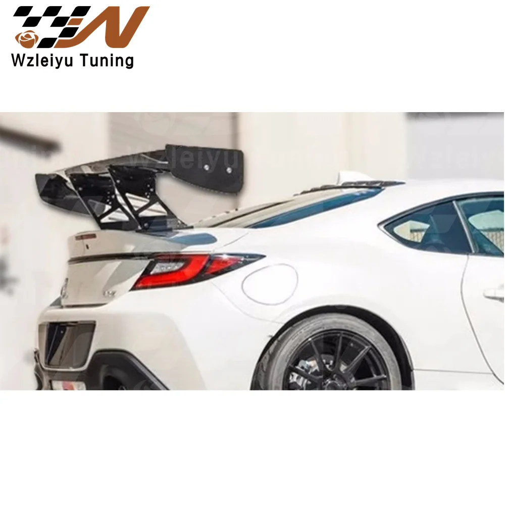 AP Style Real Carbon Fiber Rear Trunk Spoiler GT Wing Fit For Toyota GR86 Subaru BRZ ZN8 ZD8 High Quality Fitment