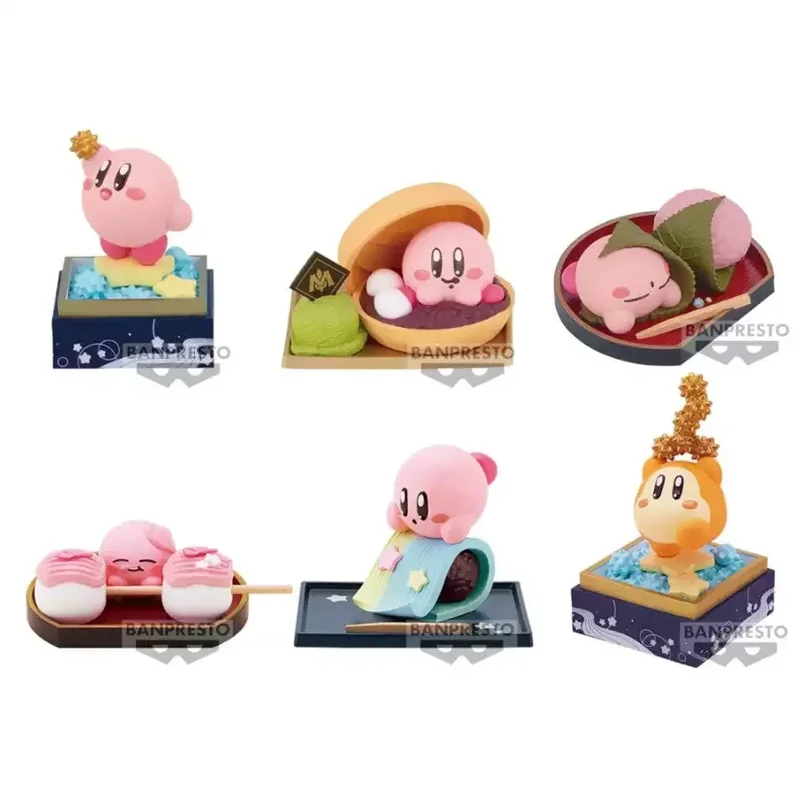 

Bandai Optical Factory's Star Kirby Dessert Party 2 Model Figurine, Computer Desktop Decoration, Birthday Gift