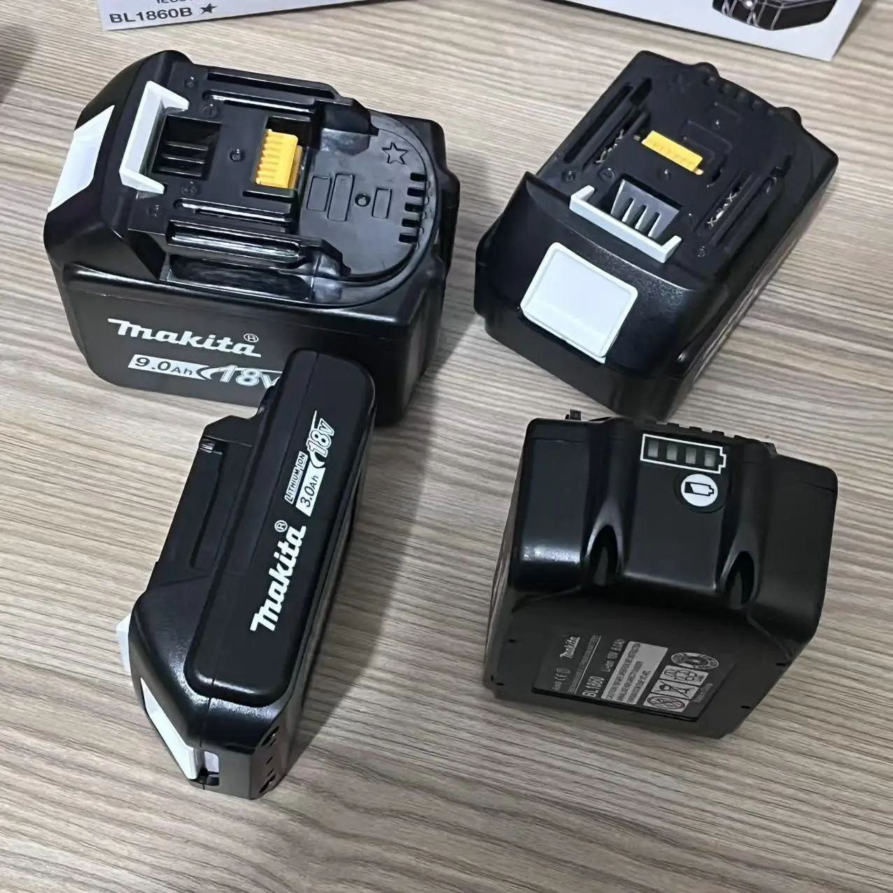 

100% Original Makita 6Ah/5Ah/3Ah/9Ah for Makita 18V BL1830B BL1850B BL1850 BL1840 BL1860 BL1815 Replacement Lithium Battery