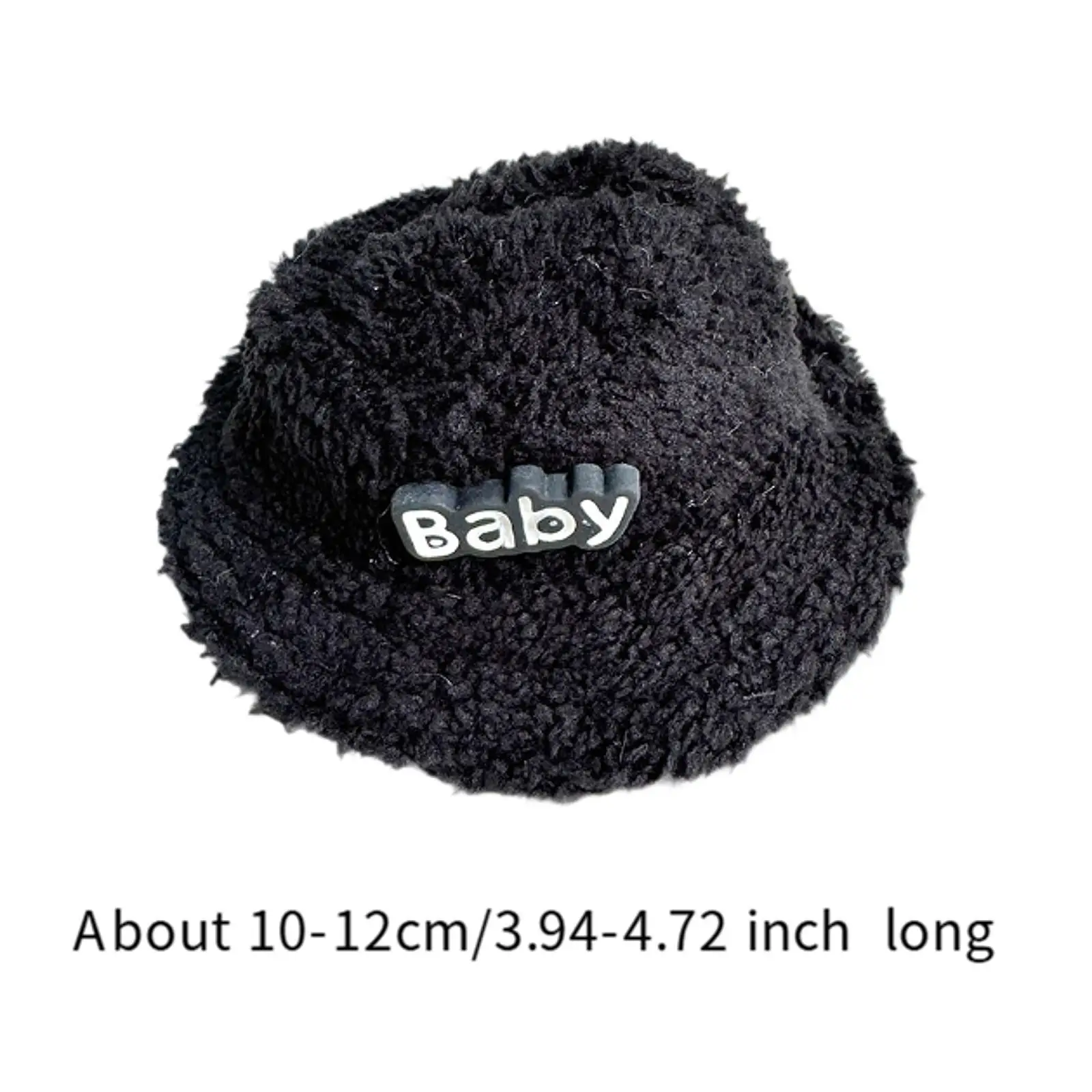 Plush Doll Hat for 15cm 17cm Doll Comfortable Fashion Plush Toy Wide Brim Hat Cute Plush Doll Accessories Plush Doll Bucket Hat