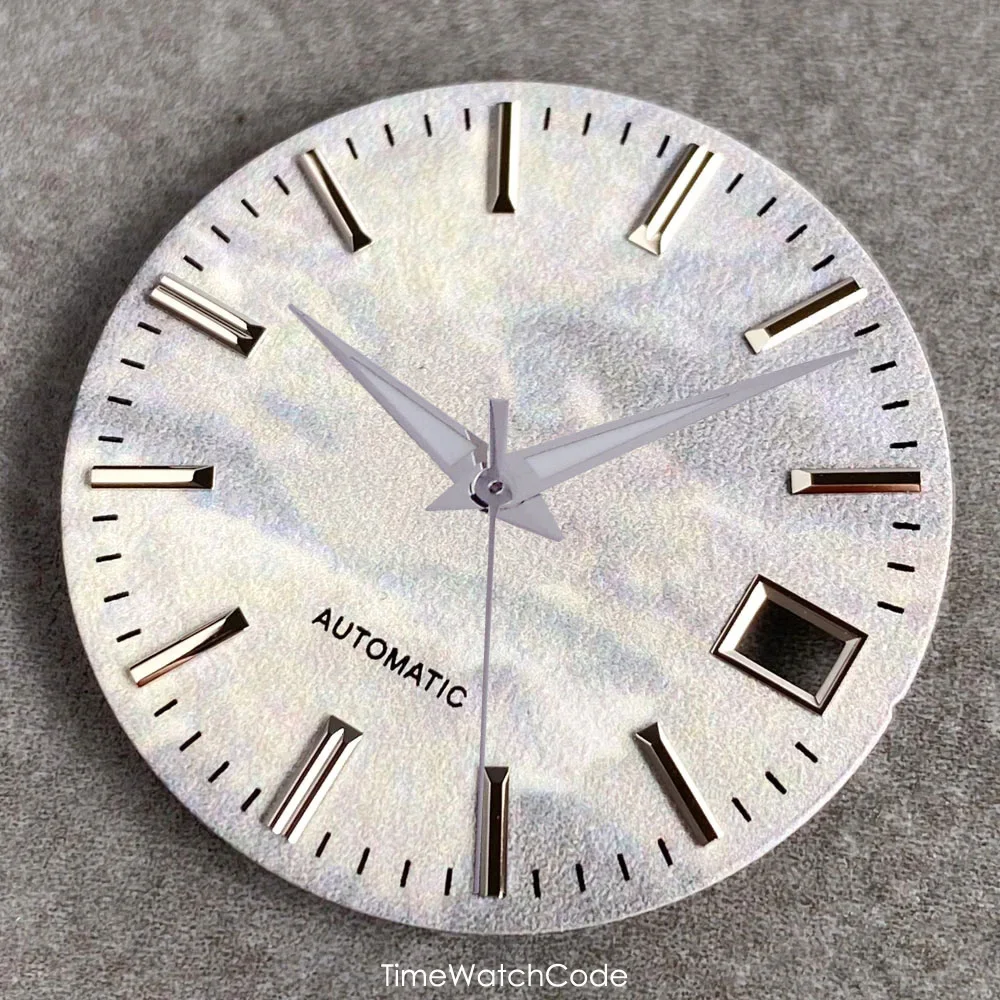 

28.5mm NH35A Watch Dial Face Metallic Markers for NH36 NH38 NH70 NH71 NH72 Automatic Movement Sword Hands MOD Accessories