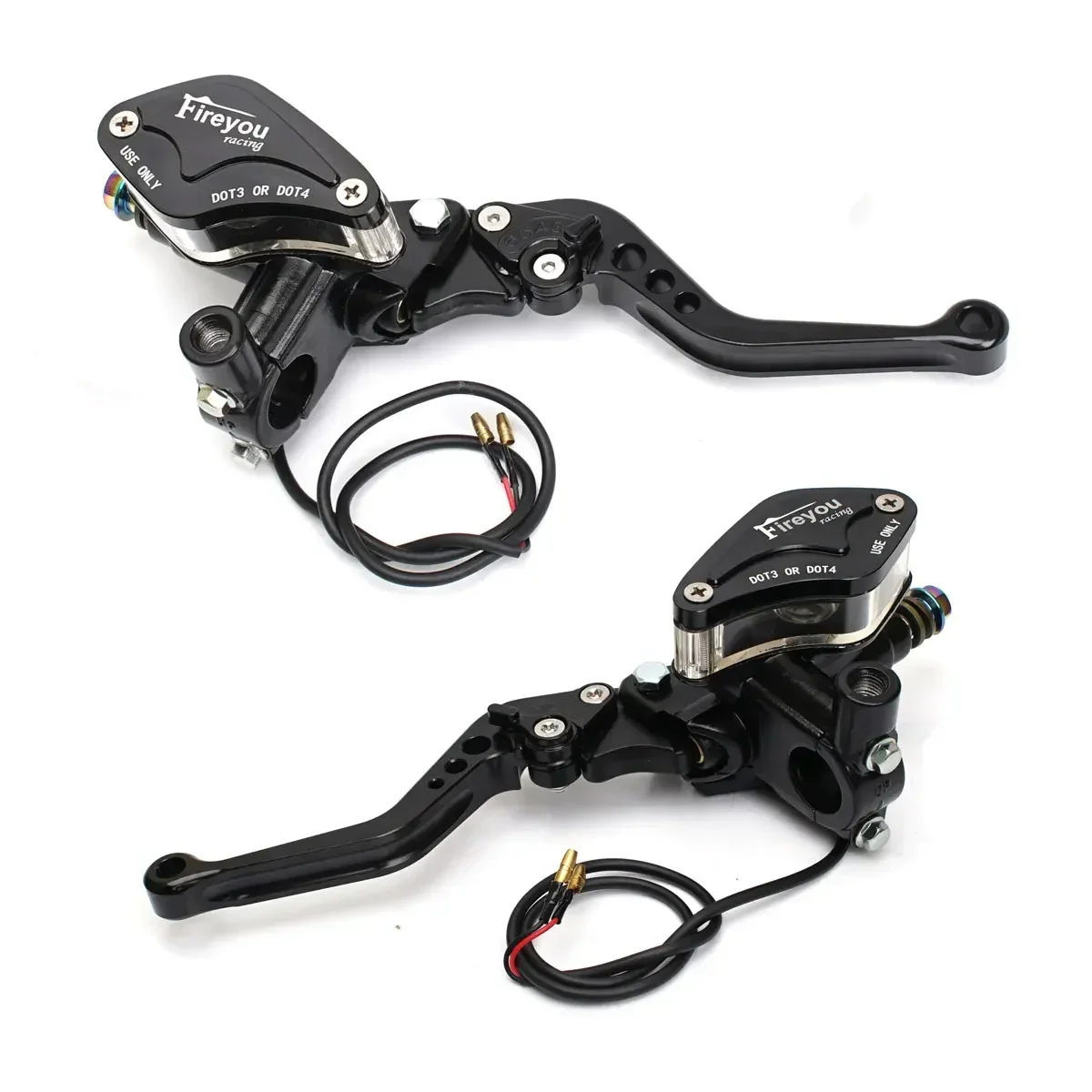 7/8 "dźwignia pompy hamulcowej motocykla uchwyt hydrauliczny cylinder sprzęgła akcesoria wyścigowe uniwersalne dla HONDA Yamaha Kawasaki