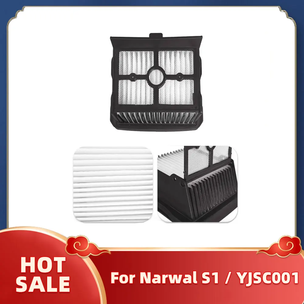 Cepillo de rodillo para aspiradora en seco y húmedo, accesorios de repuesto para Narwal S1