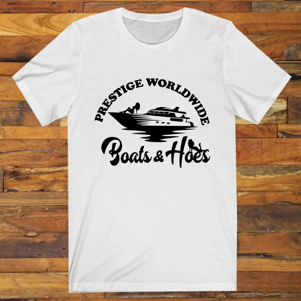 

Мужская белая футболка Step Brothers Boats 'n Hoes Movie S 3XL