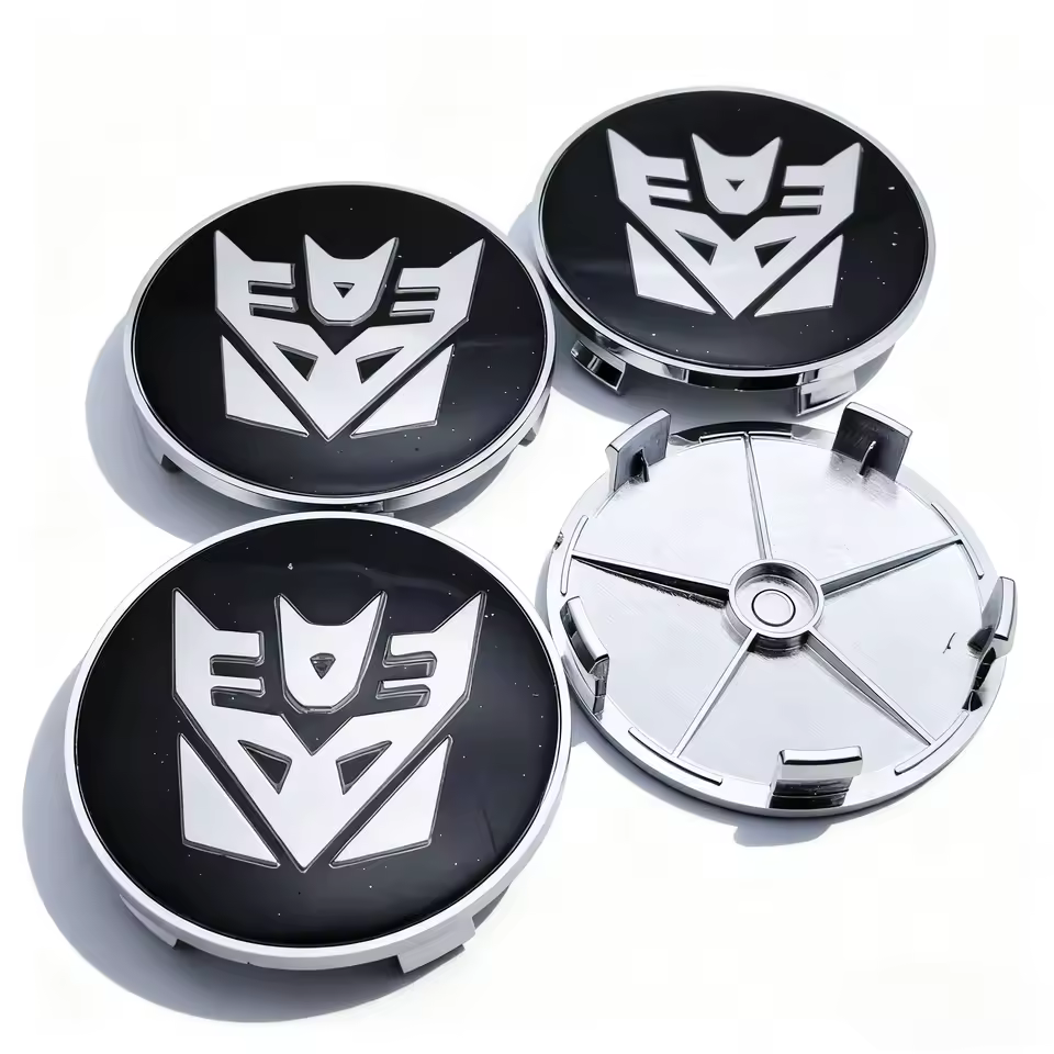 4x 68mm Transformers Nabendeckel Radkappen