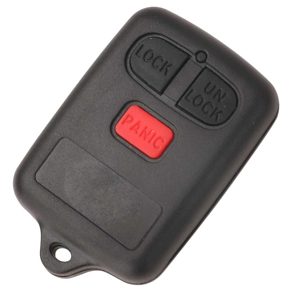 jingyuqin 2+1Panic 3 Buttons Remote Car Key for Tovota COROLLA Vios Camry Sienna BYD Remote Transmitter Auto Key Fob GQ43VT7T