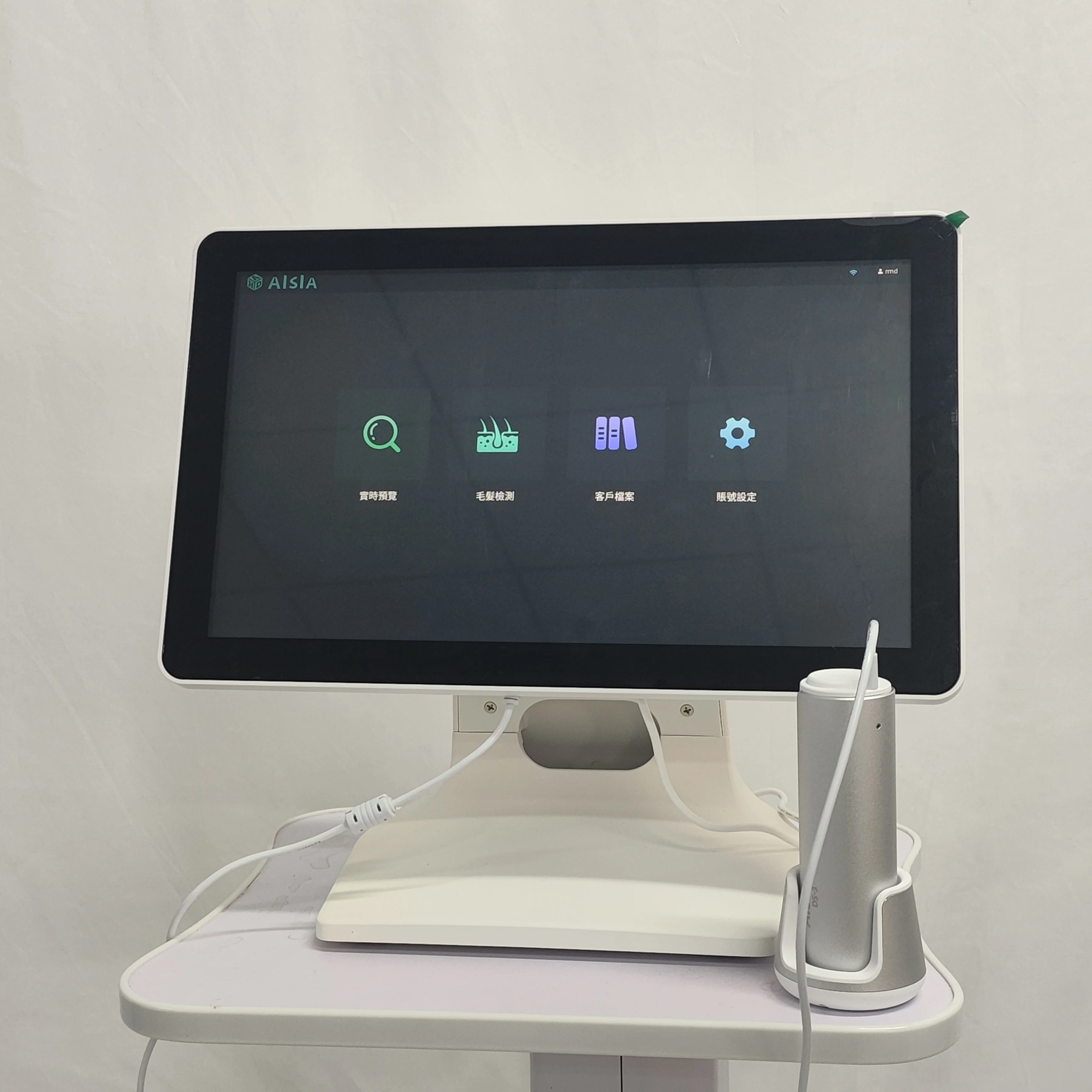 Multi Spectral DS-3 Professional Hair Mirror With Screen Scalp Image Analysis A Hundred Times Magn-ification Scalp Problem New