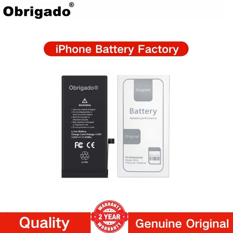 Imagem -03 - Bateria para Iphone 6g 7g Plus Plus x xr xs Max 11 11 Pro 12 Mini 13 14 Plus 14 Pro Max com Bateria Flexível para Apple 10 Peças