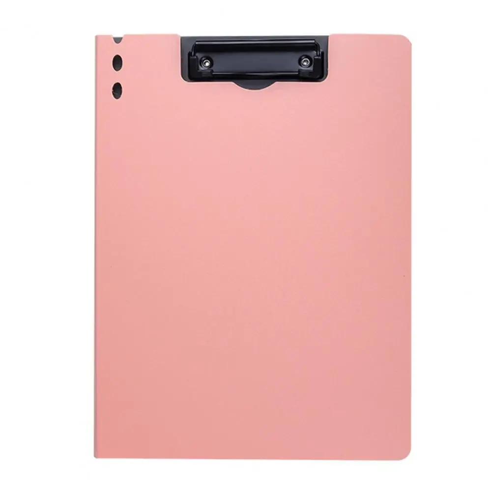 Memo Clip Board 6 Colors A4 Documents Storage Clip Backing Plate Hard Delicate Texture File Clip Board Office Supplies