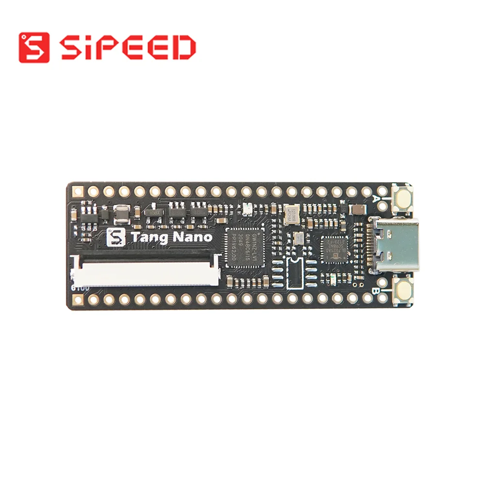 Sipeed Lichee Tang Nano 1K Minimalist FPGA Dev Board In-line Breadboard Based on Gaoyun Semiconductor's Littlebee Series GWINZ-1