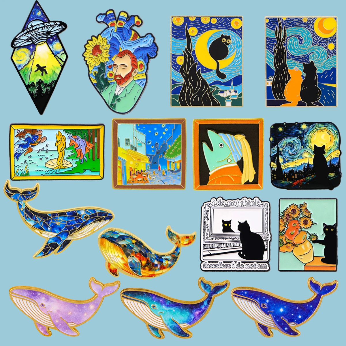 

Металлическая эмалевая брошь Oli Art Painting: бабочка, разноцветный кит. Броши для женщин, значок на лацкан, ювелирные украшения, аксессуары для одежды, подарки для фанатов.