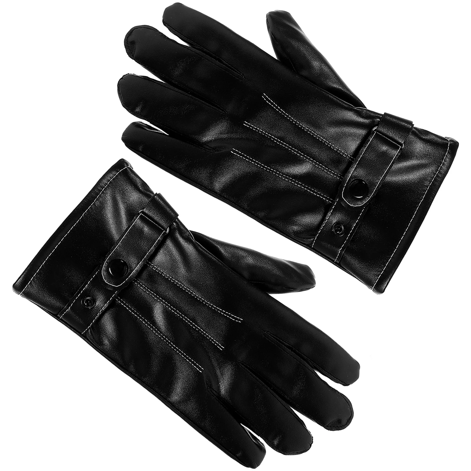 

1 Pair Windproof Warm Bike Gloves Reusable Riding Gloves Outdoor Winter Sports Fitness Hand Covers For Cycling Motorbike