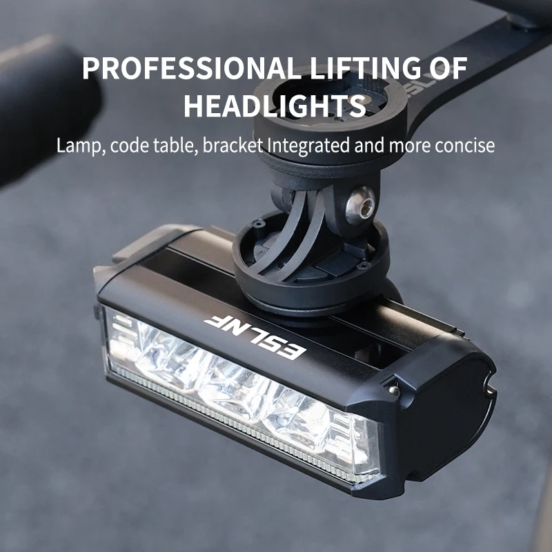 ESLNF 1000 Lumen USB Rechargeable Mtb Bicycle Handlebar Headlight Aluminum Alloy Waterproof Highlight Bike LED Front Light