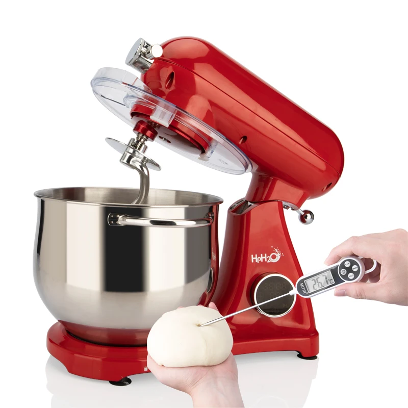Automatic Cream Dough Food Blender Whisk Kitchen Food Mixing Machine Hook Beater 8L 1800W metal planetary Electric Stand Mixer